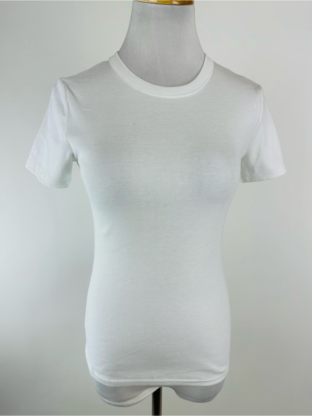 Petit Bateau White Crew Neck Basic Short Sleeve Tee Like New Condition XXS Qty:3